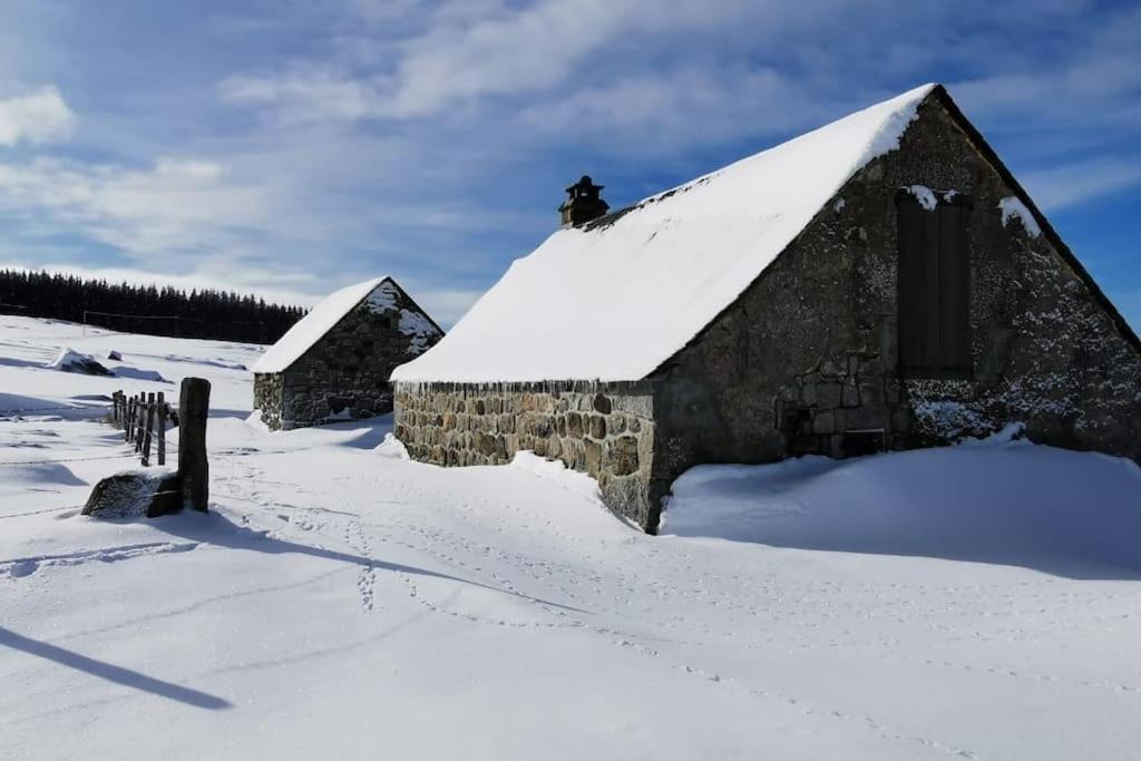 Вилла Buron Coeur D'Aubrac Marchastel  Экстерьер фото